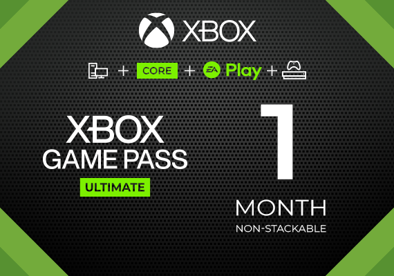 Xbox Game Pass Ultimate - 1 Month Subscription Card (NON-STACKABLE)